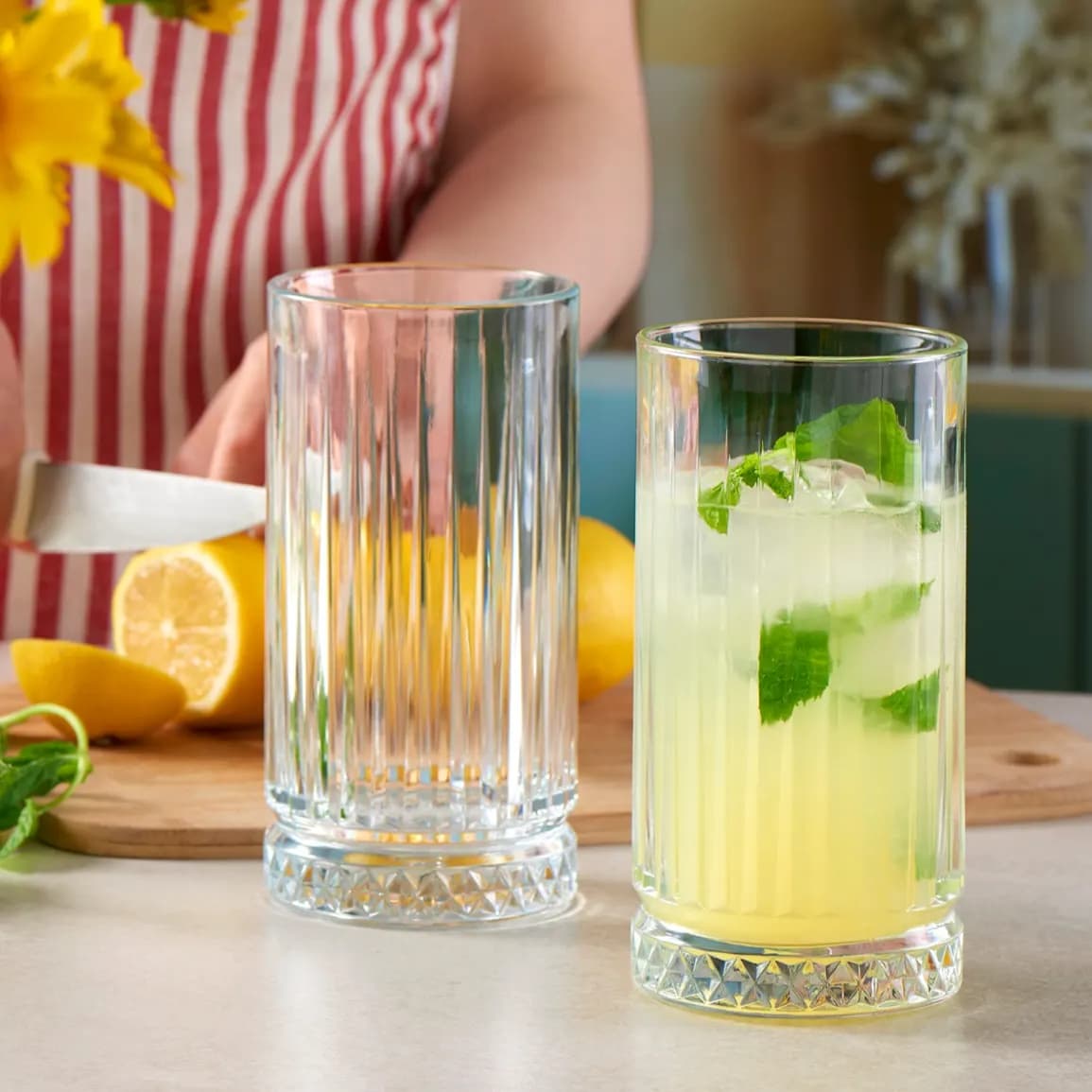 سيت اقداح زجاجية 4 قطع من باشابهجة Pasabahce Glass Set - Image 2