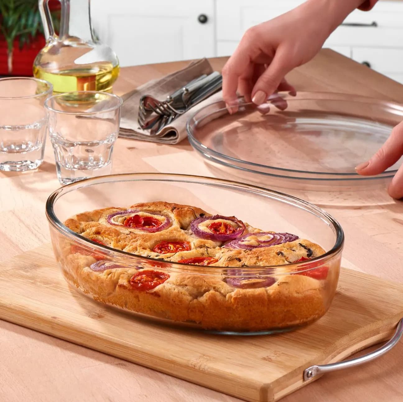 بايركس حراري بيضوي من ماركة بوركام BORCAM Pyrex Oval