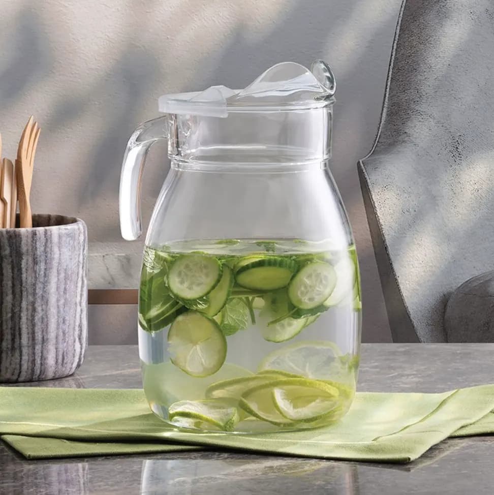 ابريق  زجاجي 2500 مل ماركة باشابهجة Pasabahce Glass Jug - Image 1