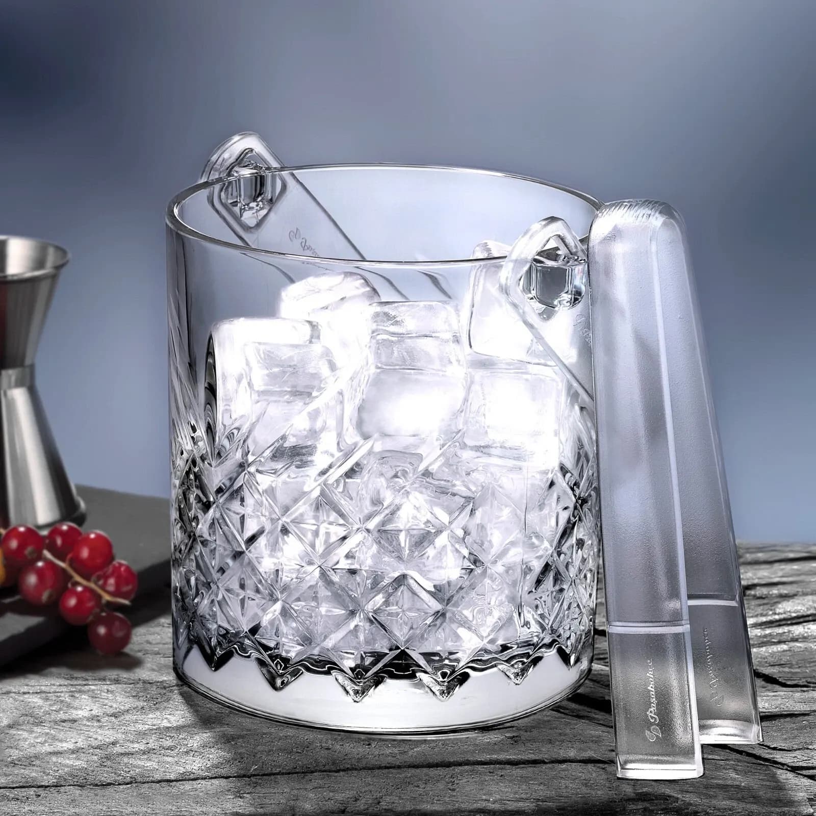 مقدمة ثلج  زجاجية 1000 مل من ماركة باشابهجة Pasabahce Glass Ice Bucket