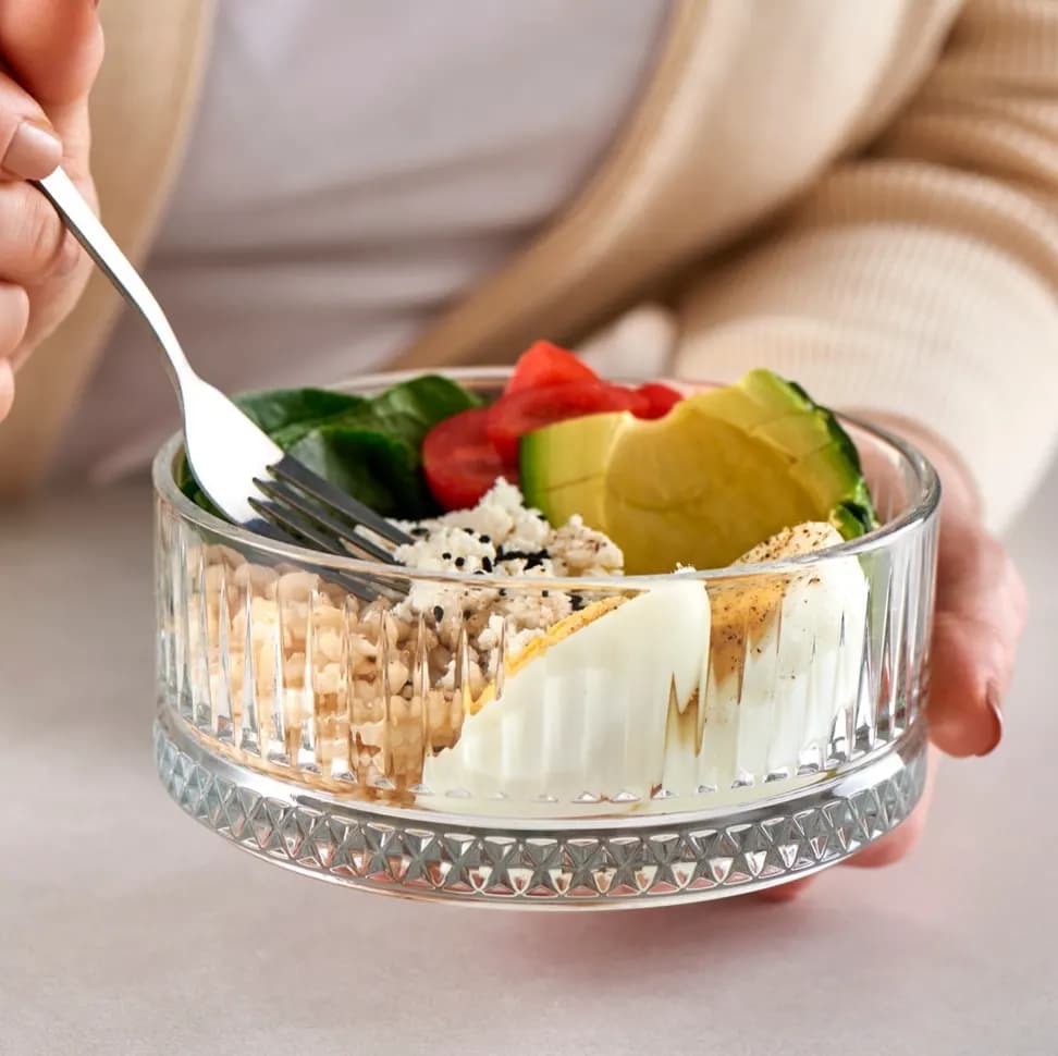 سيت وعاء زجاجي 2 قطعة من ماركة باشابهجة Pasabahce Glass Bowl Set