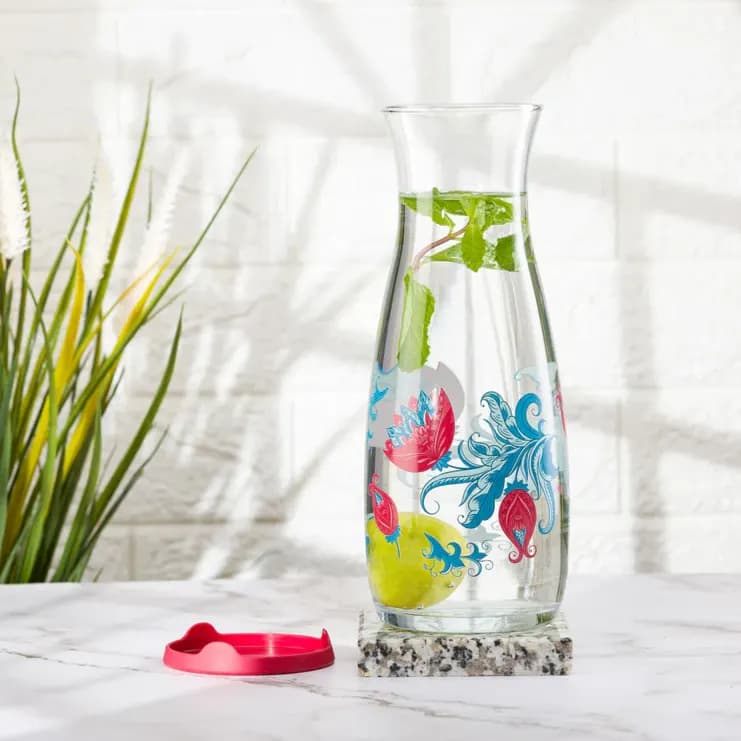قارورة  زجاجية 1180 مل بغطاء ماركة باشابهجة Pasabahce Glass Bottle