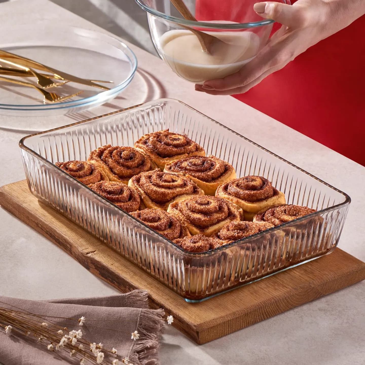قالب بايركس حراري مستطيل من ماركة بوركام BORCAM Pyrex Oval - Image 1